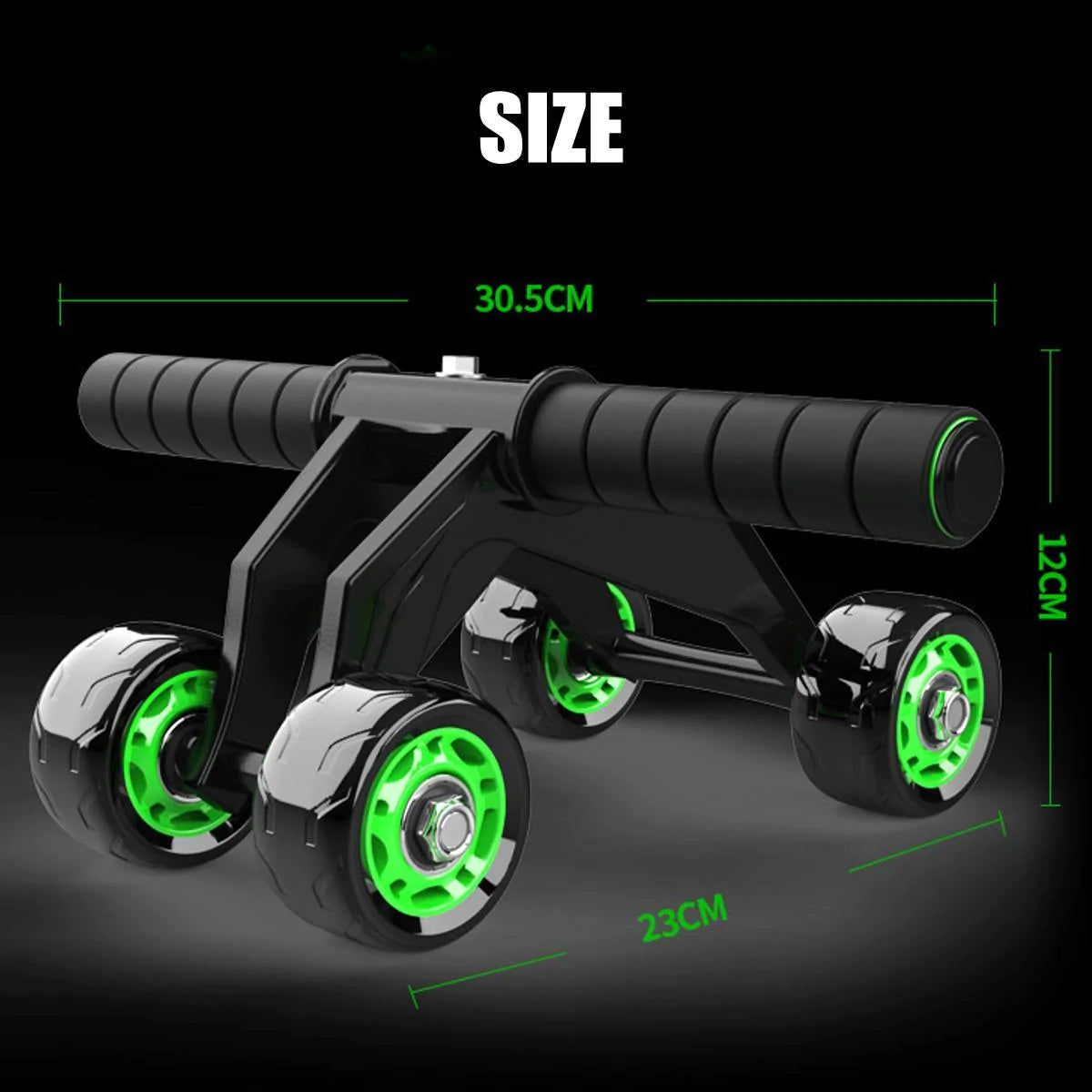 Ab Muscle Exercise Roller | Abdominal Roller Wheels | Hey-Foxy.com