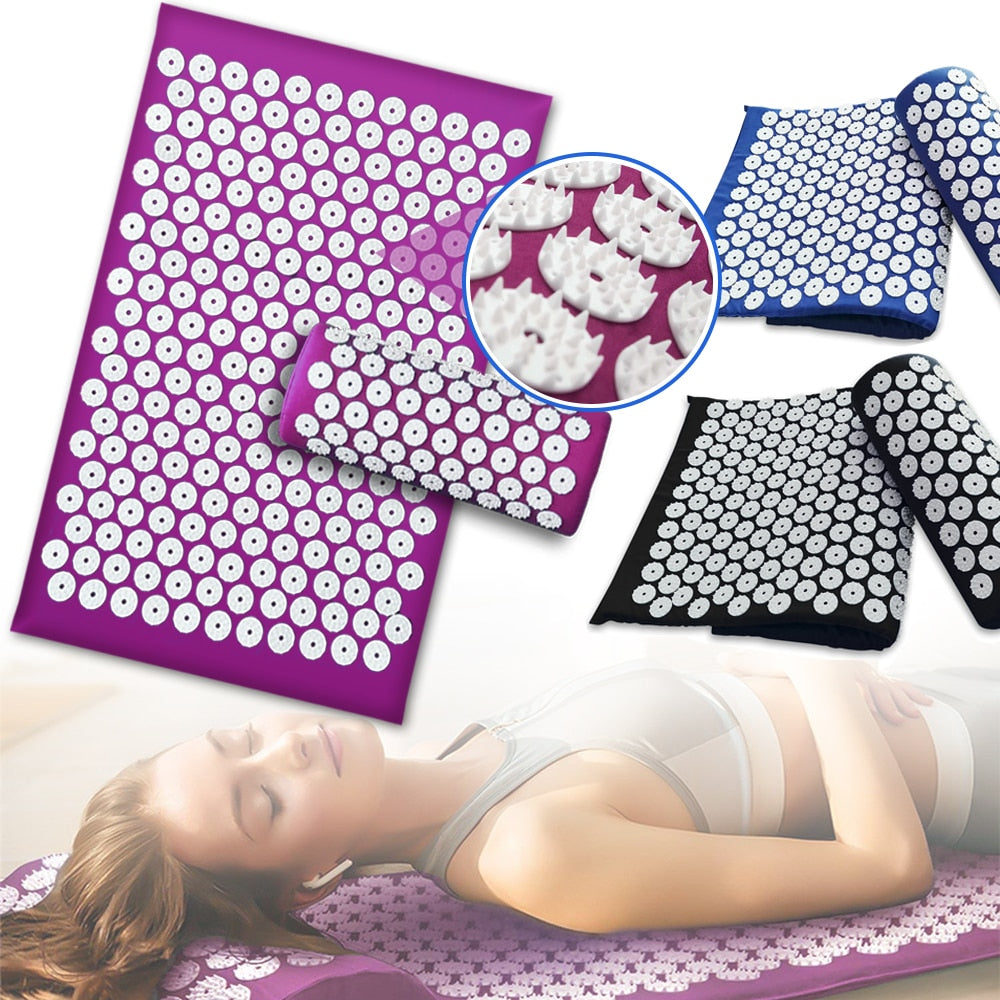 Acupressure Yoga Mat | Muscle Relief Yoga Mat | Hey-Foxy.com